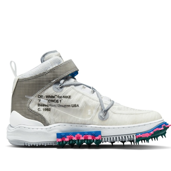 ? Nike x Off-White Air Force 1 Mid SP “White” – Size 13 – DO6290-100